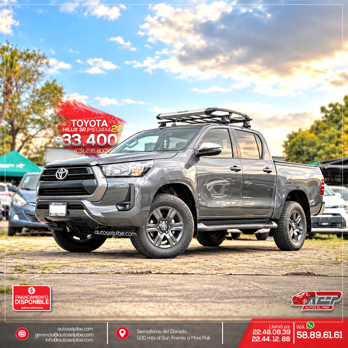 2023 Toyota Hilux SR